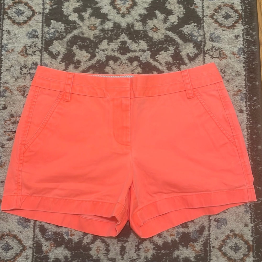 J.Crew chino shorts, Orange size 4